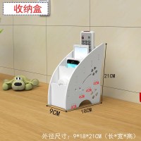 遥控器收纳盒 电视机上放路由器的置物架收纳盒机顶盒置物架无线集线盒遥控器