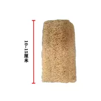 剪断长度10-15厘米 1个装 天然丝瓜瓤洗碗丝瓜络刷碗不沾油不掉毛洗碗巾洗碗布不伤锅耐用
