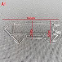 A1 吸顶灯卧室灯平板低压灯亚克力支架 灯撑托 玻璃三角条支架