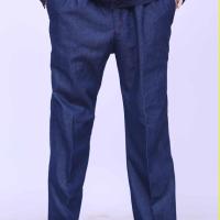 夏装牛仔裤子 165/84A M 夏季薄款牛仔男女工作服套装汽修电焊车间工厂焊工防烫耐磨劳保服