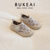 米白色 20 内长13.5cm 春秋款儿童室内鞋软底帆布鞋女童幼儿园男童鞋子宝宝布鞋小童童鞋