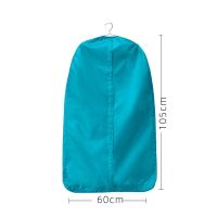 天蓝色(小号) 西服罩/衣服防尘罩 防尘罩防尘袋衣罩衣服套挂式衣柜挂衣袋家用衣物大衣长款西装防灰