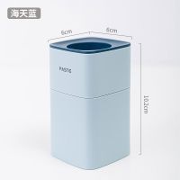 海天蓝[自带防尘盖] 挤牙膏器神器牙膏挤压器牙膏置物架卫生间挤牙膏放置架自动挤牙膏