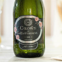 宋枣糕 山楂花之吻无醇甜白起泡葡萄汁 少女心香槟瓶无酒精甜白酒