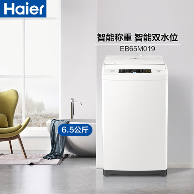 海尔(Haier) EB65M019 6.5公斤kg全自动家用波轮洗衣机小型洗衣机
