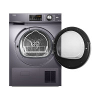 24H发货|海尔(Haier) GBN100-636 10公斤全自动滚筒烘干机 快速干衣热泵式 衣干即停 除味除螨除皱