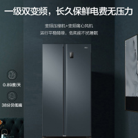 [咨询查库存]海尔(Haier) BCD-532WGHSS8EL9U1 532L对开门冰箱智能家电大容量变频一级超薄嵌入