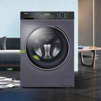 [24h闪发]海尔(Haier) XQG100-B306 海尔纤禧系列大容量多方案健康型滚筒洗衣机