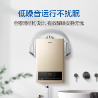 [24h闪发]海尔(Haier) JSG25-13ZH3(12T) 13升平衡式燃气热水器 精控恒温 智能变升 五重净滤