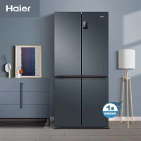 海尔 (Haier) BCD-466WGHTDEDC9 466L升十字对开门冰箱嵌入四开门变频一级风冷无霜