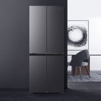 海尔(Haier) BCD-405WLHTDEDS9U1 405升超薄冰箱 一级能效智能双变频 十字对开门四开门风冷无霜