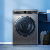 海尔滚筒洗衣机 EG100MATE71S 10公斤容量 一级能效 全自动上排水 直驱变频