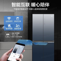 24h闪发I海尔(Haier) BCD-476WGHTD7DCEU1 冰箱 476升容量 一级能效 风冷无霜