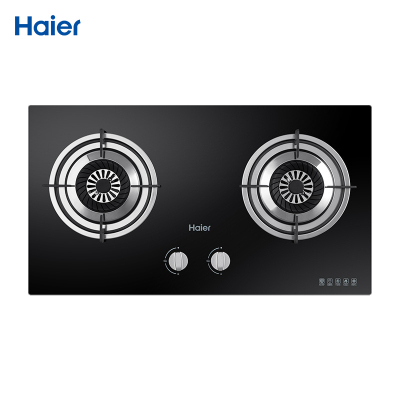 海尔(Haier) 燃气灶 JZY-Q235(20Y) 台嵌两用式4.0KW宽频大火力 智能熄火安防液化气灶具双灶