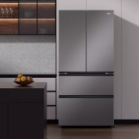 海尔(Haier) BCD-468WGHFD5DSMU1 468L法式多门四开门一级节能变频家用电冰箱