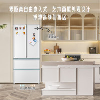 海尔/Haier 冰箱 BCD-501WGHFD14W9U1 全空间保鲜 多门法式EPP超净底部散热家用