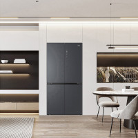 海尔冰箱518升家用零距离嵌入式十字对开门冰箱阻氧干湿分储BCD-518WGHTD1BGNU1