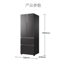 卡萨帝 BCD-470WLCFD8FG3U1 多门冰箱470升变频自由嵌入式风冷无霜四门家用冰箱