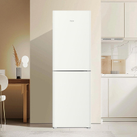 咨询查库存 海尔190升两门冰箱 风冷无霜 DEO净味 金属底板 灵巧不占地 BCD-190WGHC2E9GL