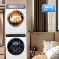 [99大促]Haier/海尔EG100MAXSL6W+HGY100-F376WU1热泵洗烘套装10kg精华洗