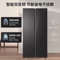 [818大促]海尔480升风冷变频对开门玉墨银冰箱BCD-480WGHSSEDSLU1