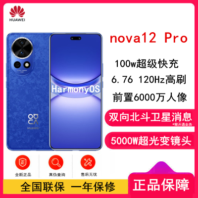 华为nova12 Pro 12号色 256GB