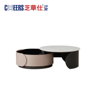 芝华仕:朝夕11828餐椅餐桌、苹果角几配套系列