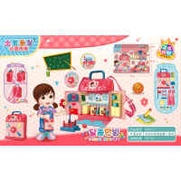 小伶同学校园主题小背包玩具XLB713