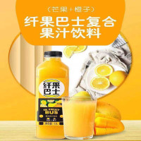 野岭纤果巴士芒果+橙 果汁 1.1L*6瓶