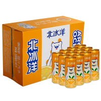 北冰洋橙汁汽水饮料330ML*24听