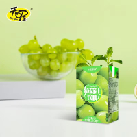 天喔茶庄蜂蜜柚子茶葡萄汁250ML*16盒