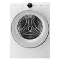 惠而浦(Whirlpool) 10公斤kg直驱变频洗烘一体滚筒洗衣机大容量家用帝王H系列冰川白WDD102834SAOW