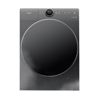 惠而浦(Whirlpool) 10公斤kg直驱变频洗烘一体滚筒洗衣机大容量家用帝王H系列火山灰WDD102834SAOT