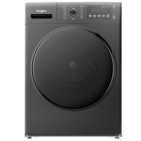 惠而浦(Whirlpool)洗烘一体洗衣机全自动家用烘干机9公斤热风高温洗TWD061184BRT 9KG洗烘一体
