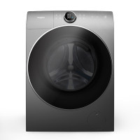 惠而浦(Whirlpool) 10公斤kg直驱变频滚筒洗衣机大容量家用帝王系列星云灰WFD100944BAOT