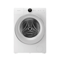 惠而浦(Whirlpool) 10公斤kg直驱变频洗烘一体滚筒洗衣机大容量家用帝王H系列冰川白WDD102834SAOW
