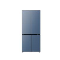 惠而浦W5系列自由嵌入冰箱 BCD-520WMGBWL 琉璃蓝四门冰箱6mm纤薄嵌入厨居一体省空间