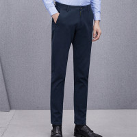中腰直筒净色基础休闲裤3E213A