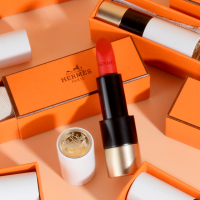 爱 马 仕 口红 新出拼色哑光显色持久 橙#33 Orange Boite 哑光