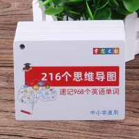 216幅思维导图 小学初高中英语单词记忆卡片216个思维导图速记968个英语词汇闪卡