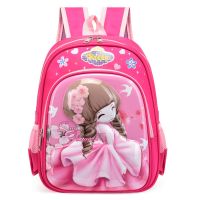 C-女孩 玫红 幼儿园书包男童迪士尼汽车麦昆小孩2-3-5学前班儿童宝宝双肩背包6