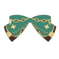 温迪 发圈 原神周边发圈蝴蝶结头饰发绳鸭嘴夹弹簧夹cos游戏温迪凯亚旅行者