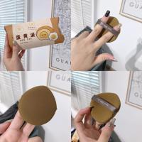 蛋黄派3个 妖制菠萝派气垫粉扑蛋黄海绵超软散粉粉底液专用干湿两用不吃粉