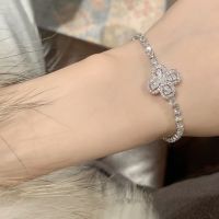 33638 时尚闪耀微镶锆石水晶手链女韩版简约个性气质手环闺蜜手饰品