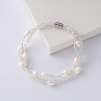 秒拼 秒拼商品天然淡水珍珠磁吸珍珠手链工厂直销