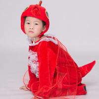 红鸡 100cm(适合身高100以下) 儿童动物表演服十二生肖成人猴子小猪兔子鸡狗牛小熊老鼠演出服装