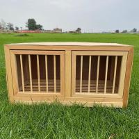 上翻60.30.35 鸽子信鸽巢箱配对笼赛鸽配对巢箱实木鸽子笼鸽具木制笼子