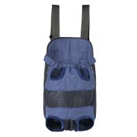 升级无垫肩款 经典牛仔(25斤内) 宠物背包大码狗狗背包猫包狗狗外出旅行双肩背包狗狗斜挎包猫咪