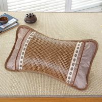 茶之语-步步高30*50cm 夏季麻将块凉枕头一只装茉莉花茶叶梗藤席枕成人助眠护颈午睡枕芯