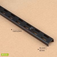 黑色双A(1.5米/根) 上墙袜子挂钩架子方管挂钩手机配件展示架饰品超市展示柜货架黑色